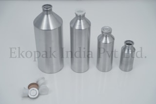 Conical shape Aluminium Bottles